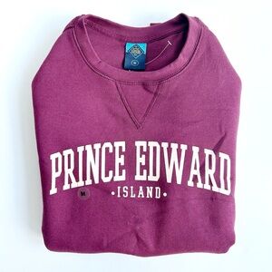 Prince Edward Island Cotton Sweatshirt in Size Medium